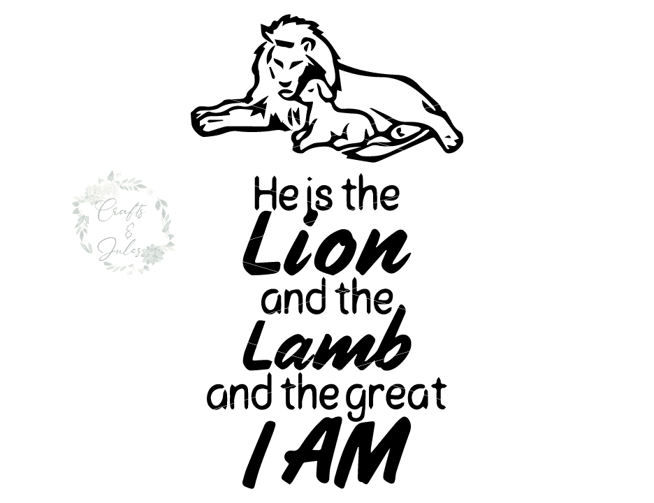 Free Free 216 Lion And Lamb Svg SVG PNG EPS DXF File