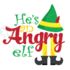 He's an angry elf | SVG/PNG Only Ready for Download