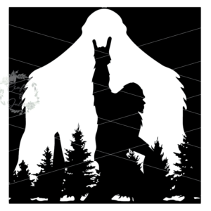 Bigfoot Rock on SVG Only Ready for Download layering design file