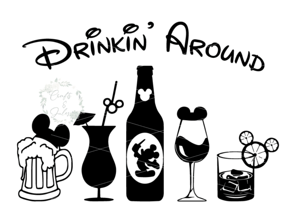 Drinkin Around_WM