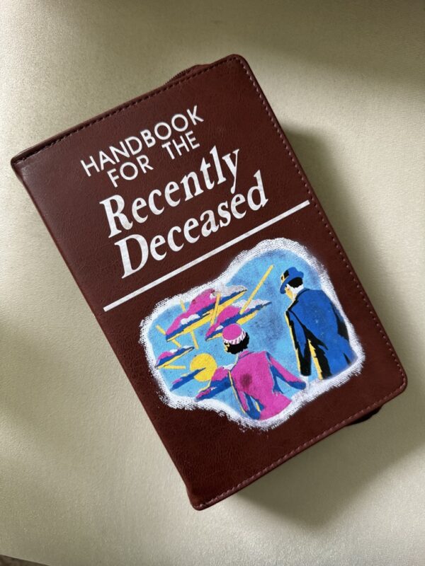 Handbook for the Recently Deceased Beetlejuice Crossbody Bag